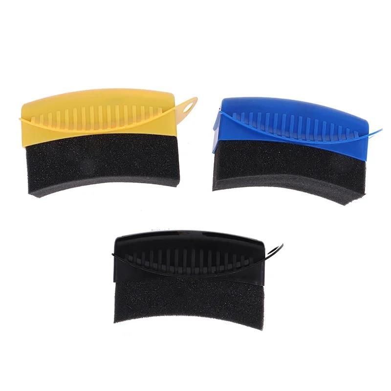Car Wax Polishing Pad - 蓋オプション PP 車ホイール研磨ワックスがけスポンジブラシ洗浄クリーニングタイヤ輪郭ドレッシングアプリケーターパッド詳細アクセサリー