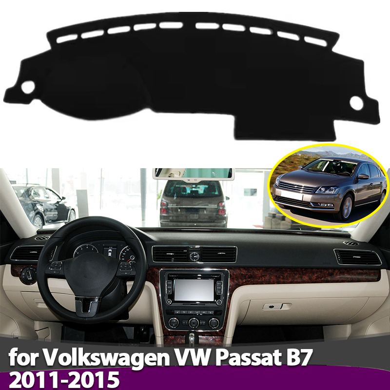 Car Anti-Slip Dashboard Mat - フォルクスワーゲン VW パサート B7 2011 2012