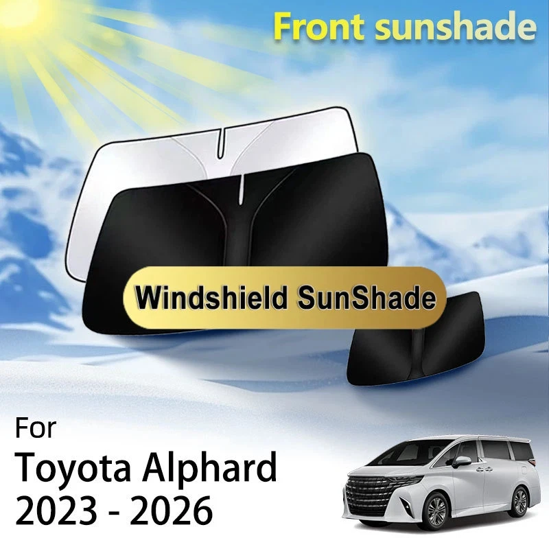Car Accessories Low Price - 車のフロントウィンドウトヨタアルファード 40 2023 - 2026 ヴェルファイアアクセサリーサンシェード断熱サンシェード保護