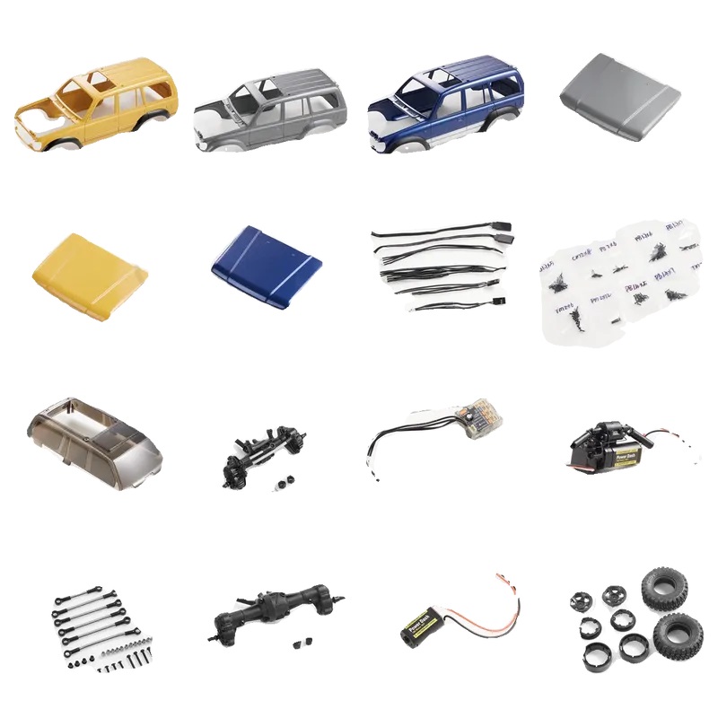 Car Accessories Low Price - トヨタ車モデルlc80,fms 1/18,fcx18,オリジナルパーツコレクション,1