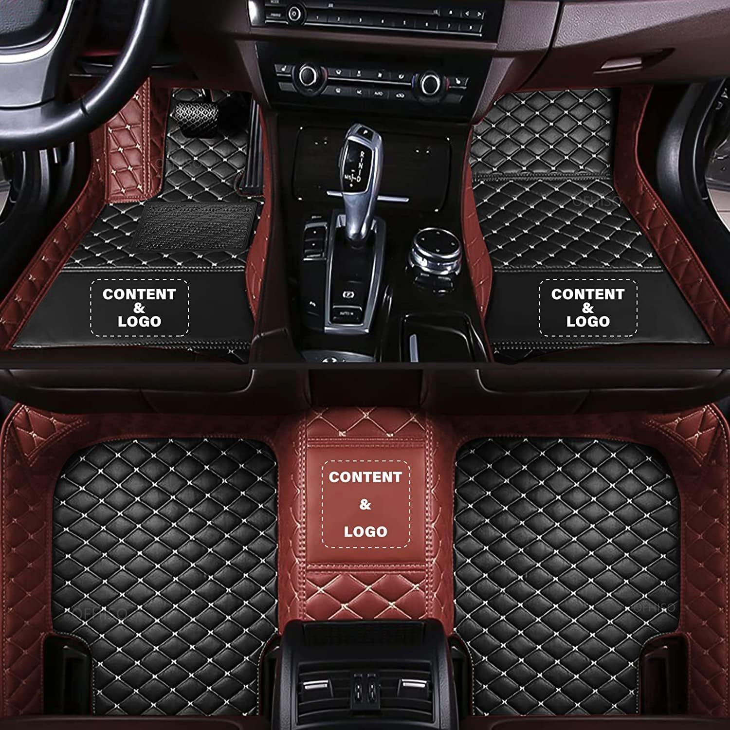 Car Accessories Mercedes - カスタム車のフロアマットメルセデスベンツ CLK C209 A209 2002-2010 すべてのモデル自動車フットパッド自動車カーペットカバーアクセサリー