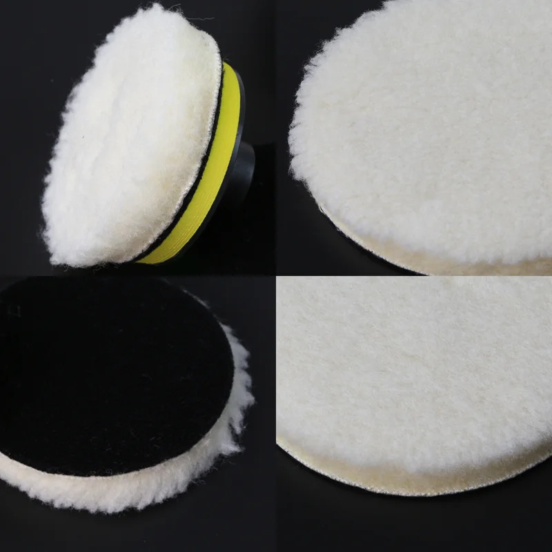 5個入り 7/6/5/4/3インチ 車磨きワックス掛けバフホ - Car Wax Polishing Pad のレビューと価格