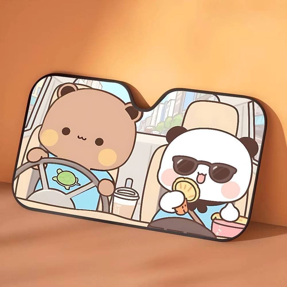 かわいい D-Dudu Bubu 車用サンシェードカーテン  - D.A.D Car Accessories のレビューと価格