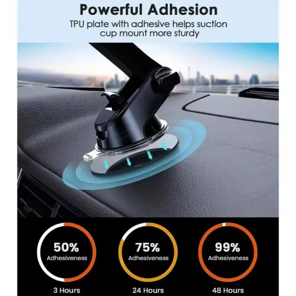 滑り止めシリコン吸盤式ダッシュボード携帯電話パッドホルダーデ - Car Anti-Slip Dashboard Mat のレビューと価格