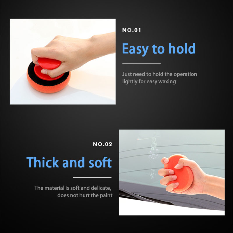 SEAMETAL 6 ピース/セット洗車ワックスポリッシュパ - Car Wax Polishing Pad のレビューと価格