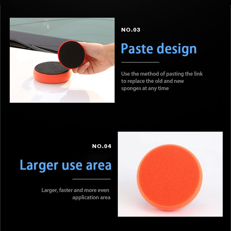 SEAMETAL 6 ピース/セット洗車ワックスポリッシュパ - Car Wax Polishing Pad のレビューと価格