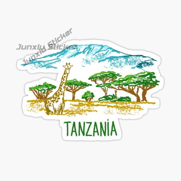 タンザニアザンジバル旗国家紋章ビニール自己粘着車ステッカー風 - Car Accessories Zanzibar のレビューと価格