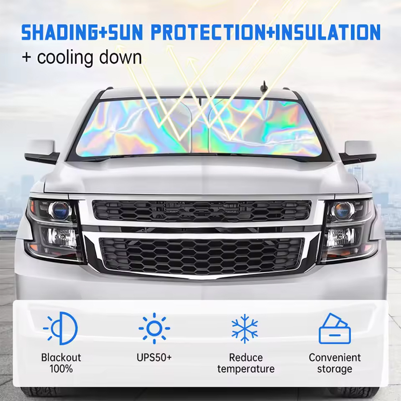 折りたたみ式フロントガラスサンシェードメルセデスベンツ EQ - Car Accessories Low Price のレビューと価格