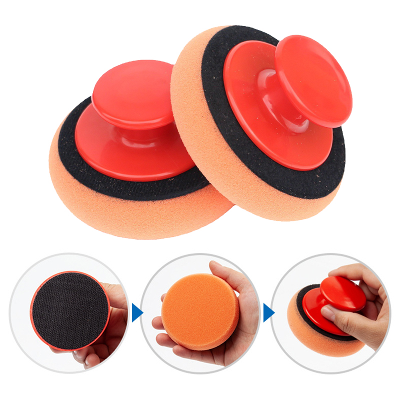 8 個車のワックスがけスポンジポリッシュパッドハンドル高密度 - Car Wax Polishing Pad のレビューと価格