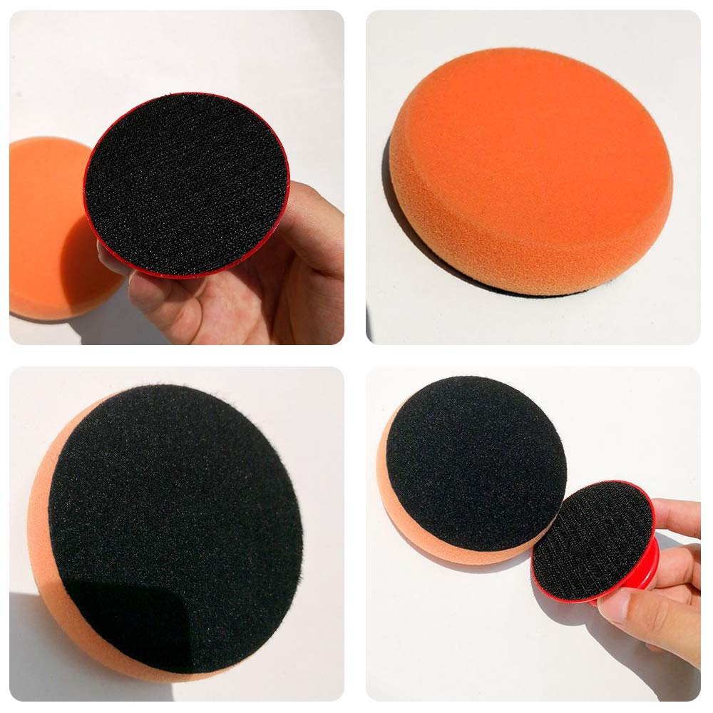 6個入りカーワックスアプリケーターパッドキット、ソフトスポン - Car Wax Polishing Pad のレビューと価格