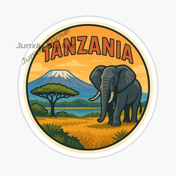 タンザニアザンジバル旗国家紋章ビニール自己粘着車ステッカーカ - Car Accessories Zanzibar のレビューと価格
