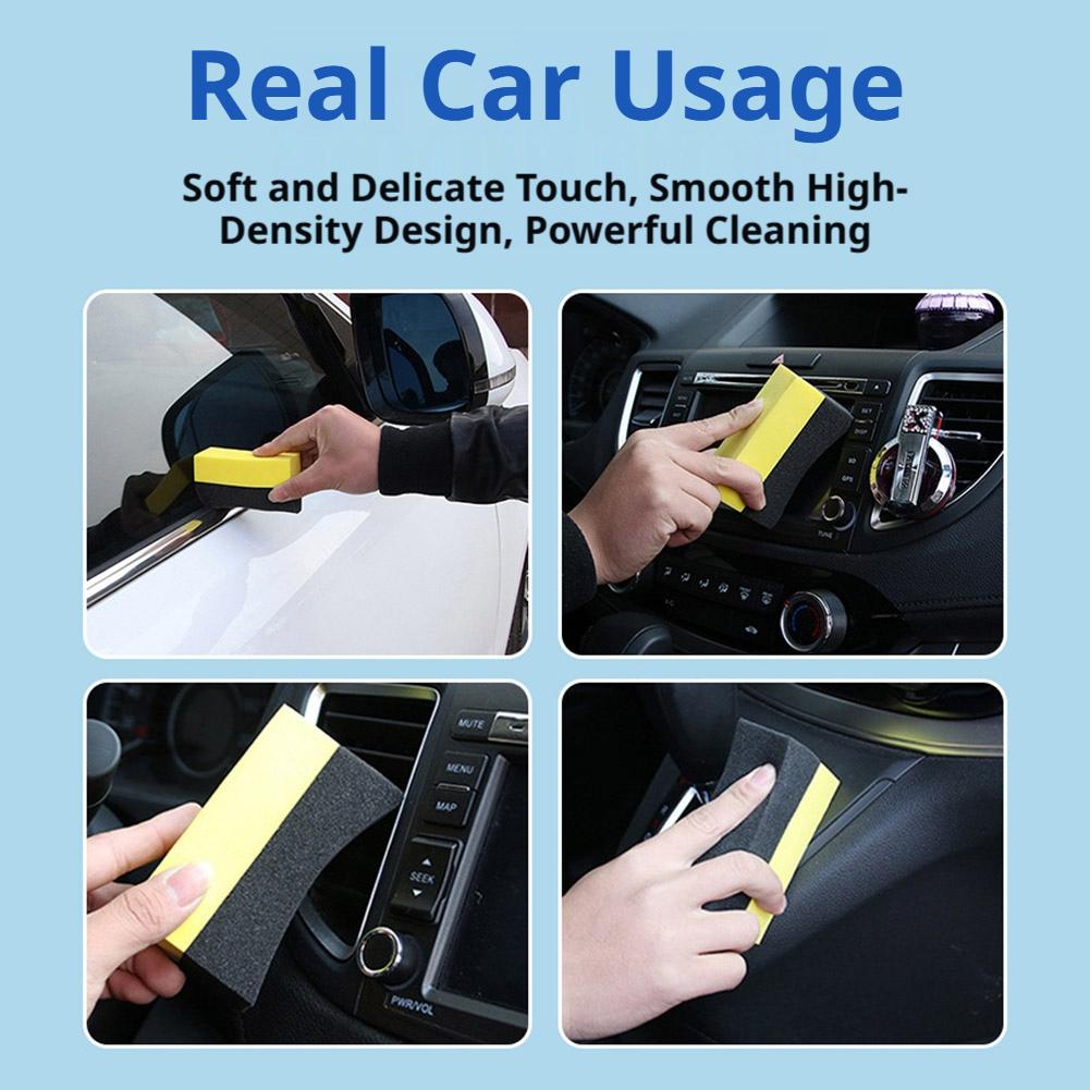 4個入り 車輪タイヤ洗浄スポンジブラシセット 自動車洗浄研磨 - Car Wax Polishing Pad のレビューと価格