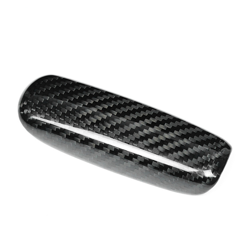 スーパーセール本物のカーボンファイバーカーハンドブレーキグリ - Car Accessories Mercedes のレビューと価格