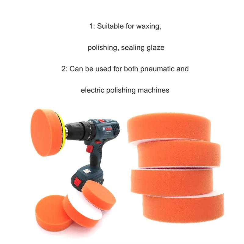 5/6 インチ車のバフ研磨パッドフラットフォームスポンジワッ - Car Wax Polishing Pad のレビューと価格