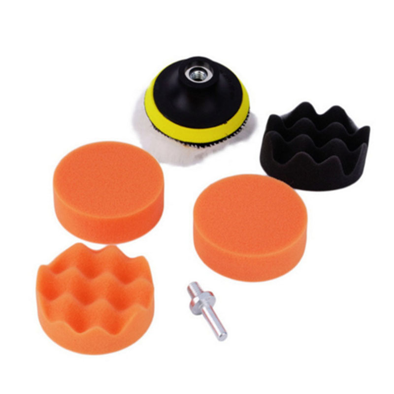 車の研磨スポンジパッドセット、サンドペーパー、ディスクのサン - Car Wax Polishing Pad のレビューと価格