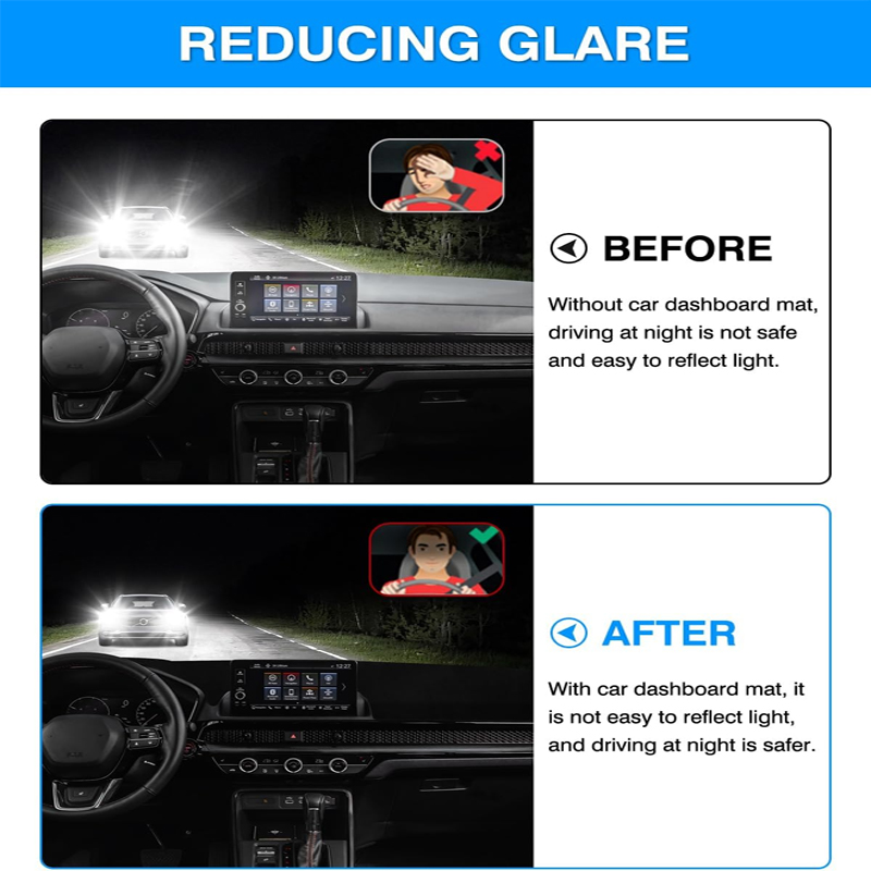 アンチグレアダッシュボードカバーダッシュマットノンスリップサ - Car Anti-Slip Dashboard Mat のレビューと価格