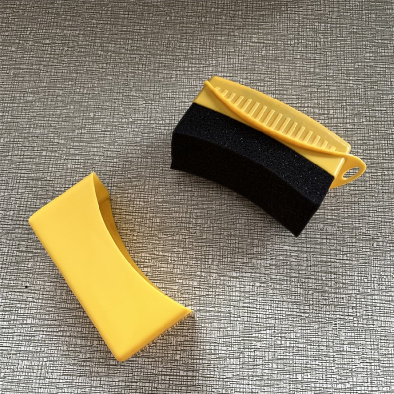車輪研磨ワックスがけスポンジブラシABSプラスチック洗浄クリ - Car Wax Polishing Pad のレビューと価格