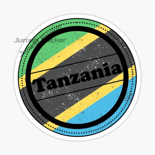 タンザニアザンジバル旗国家紋章ビニール自己粘着車ステッカー風 - Car Accessories Zanzibar のレビューと価格
