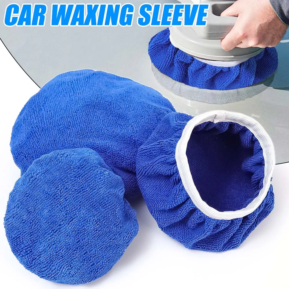 5-10 インチ車のマイクロファイバーポリッシャーパッド洗浄 - Car Wax Polishing Pad のレビューと価格